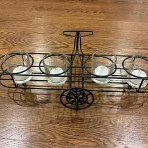 Metal Airplane Candle Holder Pottery Barn